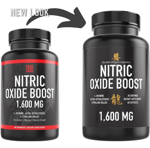 Potenciador De Óxido Nítrico 1600 Mg Double Dragon - Imagem 2