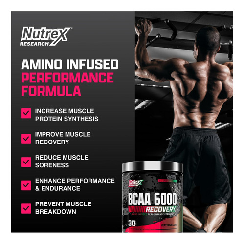 Pesquisa De Nutrex Bcaa Powder 6000 Aminoácidos 6 Gramas De - Imagem 2