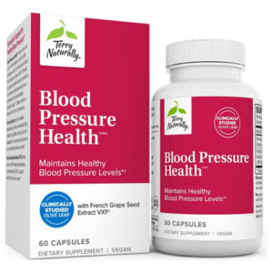 Terry Naturally Blood Pressure Health - 60 Cápsulas Veganas