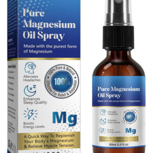Spray De Óleo De Magnésio 100% Puro Para Uso Diário Cómodo