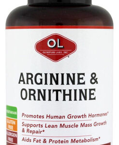 Aminoácidos Arginina 500 Mg E Ornitina 250 Mg Olympic Labs
