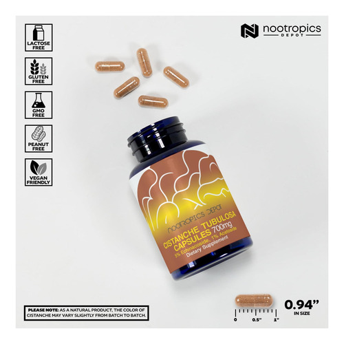 Cápsulas De Cistanche De Depósito De Nootrópicos 700mg 5 - Imagem 9