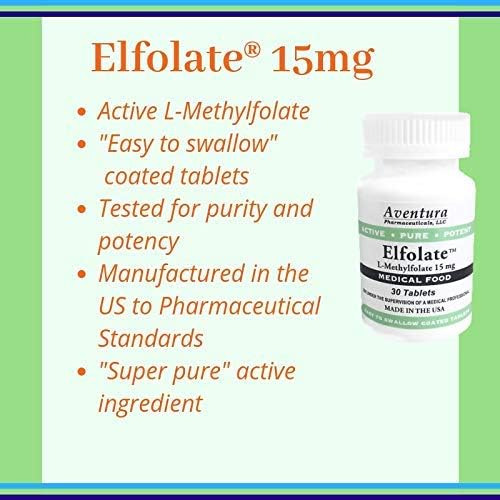 Elfolate® 15mg L-metilfolato Metil Folato Metilfolato Suplem - Imagem 8