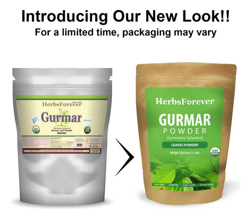 Herbsforever Gurmar Powder - Folhas Em Pó - Gymnema Sylvestr - Imagem 8