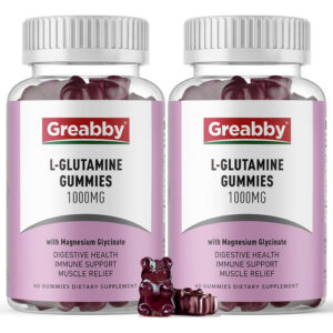 L Glutamine 1000mg Gummies - Alívio Muscular E Apoio Imun...