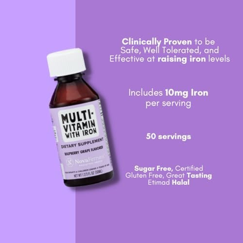 Novaferrum Yum Multivitamínico Com Ferro Para Bebês - Imagem 4