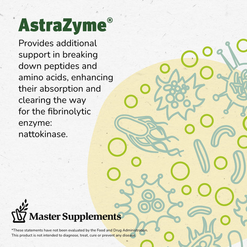 Master Supplements Nattostim - 30 Cápsulas Vegetais De Liber - Imagem 5