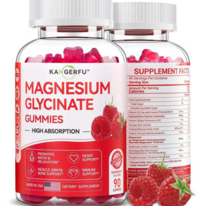Gummies De Glicinato De Magnésio Kangerfu 300mg - Suplemento
