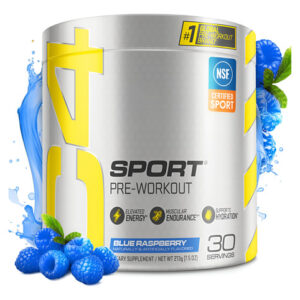 Pó De Pré-treino Cellucor C4 Sport Blue Raspberry Energía