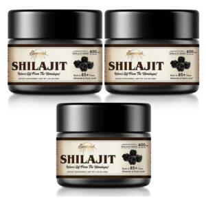Suplemento De Resina Shilajit 30g Pacote 3 Energy Salud