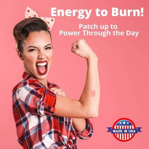 Patch De Energia Vermelha E Resistência - Energia Natural - - Imagem 2