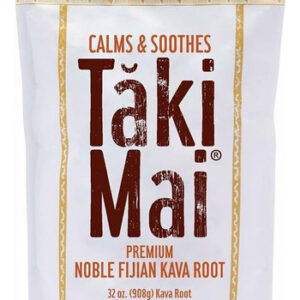 Taki Mai Pó De Raiz Premium Noble Fijan Kava 32 Onças Pa