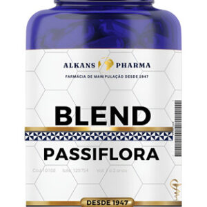 Ansiedade Maracuja Melissa Erva Cidreira 600mg 120 Cápsulas