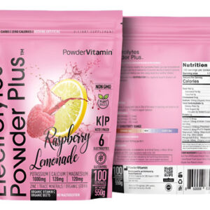 Eletrólito Em Pó Vitamina E Framboesa Limonada 530g