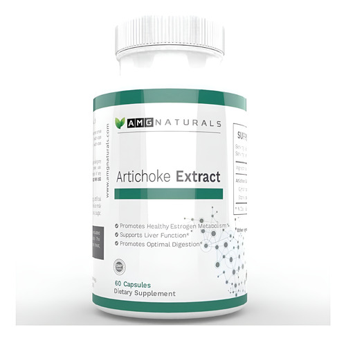 Cápsulas De Extrato De Alcachofra Naturais Da Amg 7 Mg E