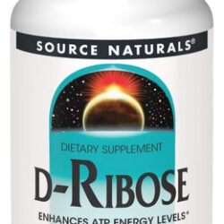 D-ribose Em Pó 100 Gramas Da Source Naturals