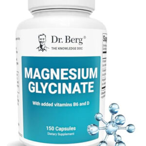 Dr. Berg Glicinato De Magnésio 400 Mg Quelatado