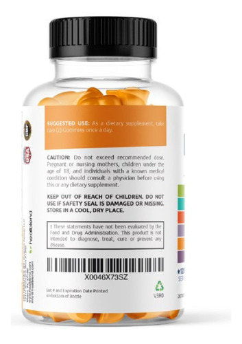 Healblend Power-packed Gomas De Urso Multivitamínicas Para A - Imagem 8