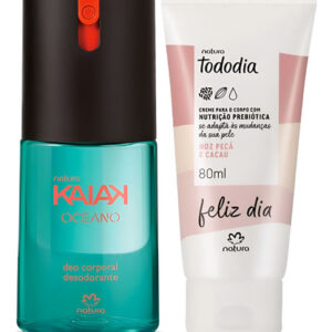 Kit Presente Natura Kaiak Oceano Feminino Original