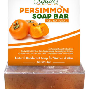 Barra De Sabão De Caqui Para Controle De Odor Corporal