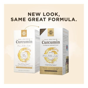 Solgar Full Spectrum Curcumin - 90 Licaps - Absorção Superio