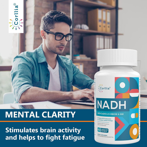 Nadh + Coq10 + D-ribose: Suplemento Para Nad+ E Energia - Imagem 5