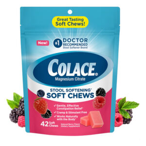 Chews Macios De Amaciador De Fezes De Colace Alívio Suave 1