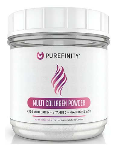 Peptídeos De Colágeno Purefinity Para Mulheres-tipo I Ii V