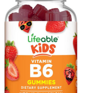 Gomas Lifeable De Vitamina B6 Para Crianças