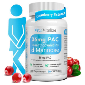 Suplemento De Cranberry 5 Em 1 Para Mulheres 36 Mg Pac 100%