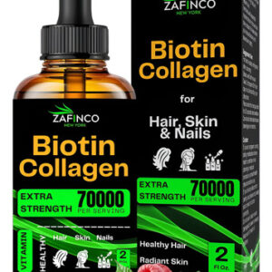Gotas De Biotina E Colágeno Líquidos Mcg Extra Strength De E