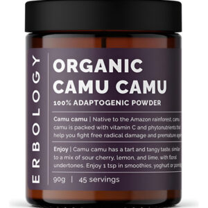 Erbology Organic Camu Camu Powder 32 Oz 45 Porções Selta Em