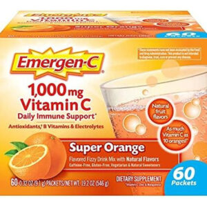 Emergen-c 1000 Mg Vitamina C Em Pó Para Suporte Diário