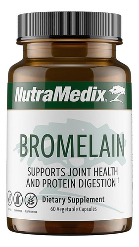 Suplementos De Bromelaína Nutramedix - Enzimas Proteolíticas