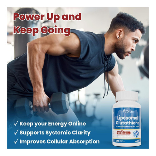 Glutationa Lipossômica De Arofum Setria L-glutationa Com E - Imagem 4