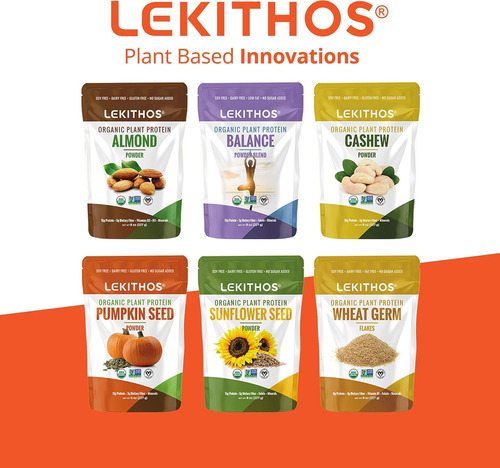 Lekithos Proteína De Semente De Abóbora Orgânica - 8 Oz - 17 - Imagem 6