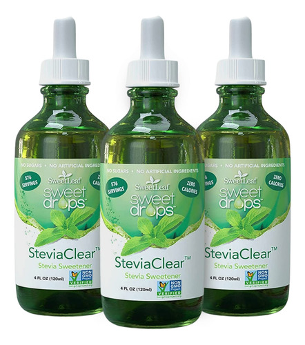 Sweetleaf Sweet Drops - Líquido Com Sabor De Estévia