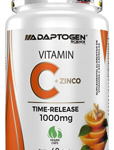Vitamina C + Zinco Vit C 1000mg Adaptogen 60 Caps