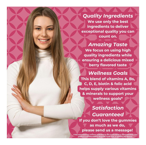 Gominhas Multivitamínicas Para Mulheres Com Vitamina A - Imagem 5