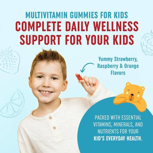 Segura + Fair Kids Gummies Multivitamínicos Vitaminas ??com - Imagem 5