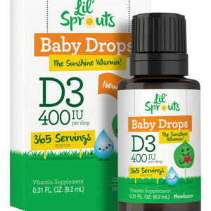 Gotas Líquidas De Vitamina D3 Para Bebês Carlyle 400 Ui