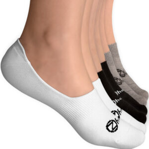 Kit 6 Pares Meias Zhamaro Premium Sapatilha 100% Invisível