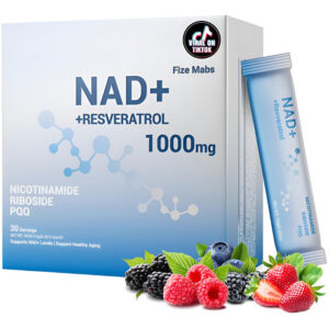 Suplemento De Líquido Nad+ Premium 1000mg Por Porção E Com