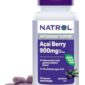 Natrol Açaí 900 Mg Por Porção Dietético