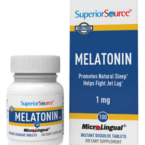 Suplemento De Melatonina Superior Source 1 Mg Com Camomila 1