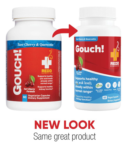Redd Remedies Gouch! Suplemento De Suporte Para Articulaçõ - Imagem 2