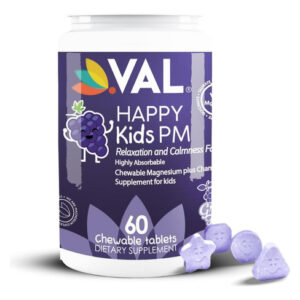 Val Kids Sleepy Grape Pm Mastigável: Magnésio Camomila Vit