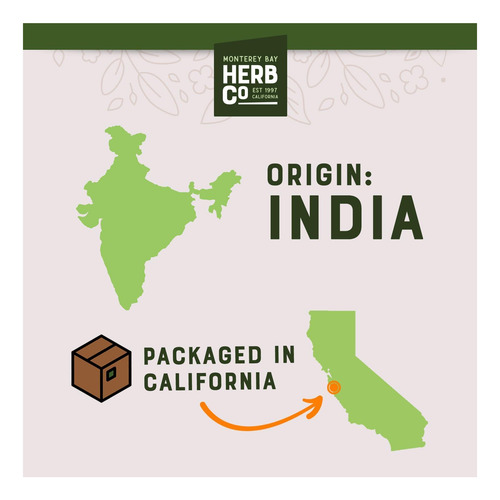 Monterey Bay Herb Co Senna Leaf Powder Usado Em Chás E - Imagem 5