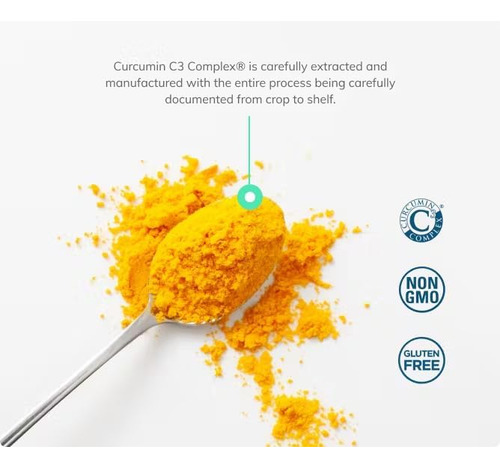 Better Way Health Curcumin Plus - Complexo Curcumina C3® + B - Imagem 8