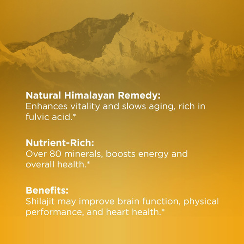 Eficaz Nutra Pure Himalayan Shilajit Gummies Para Homens E M - Imagem 6